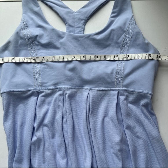Lululemon Power Dance Tank Top Heathered Lavender Dusk Purple Small Medium 4 6 - Picture 7 of 9